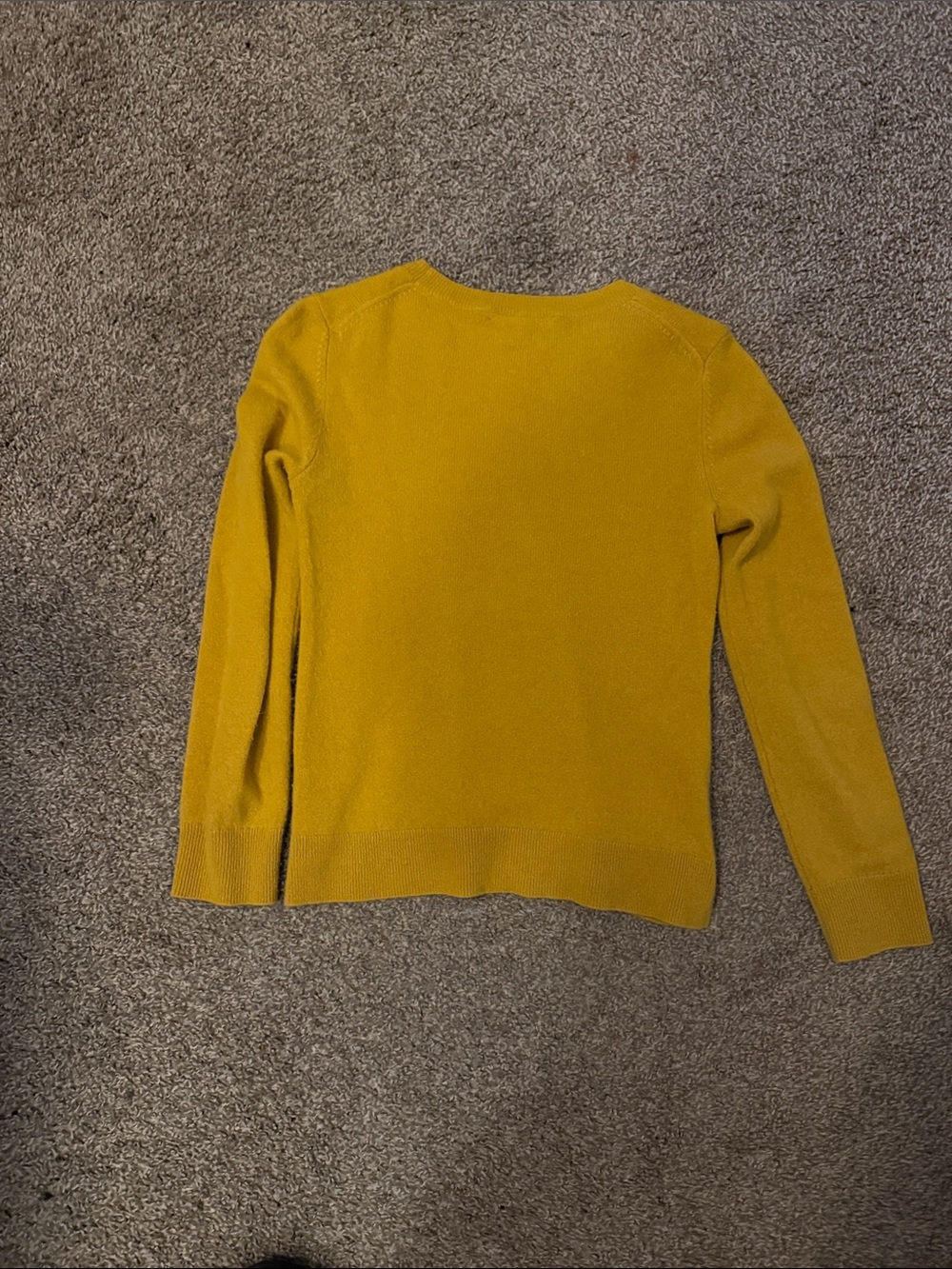 ANTONIO MELANI Mustard Yellow Crewneck Sweater - Picture 5 of 5
